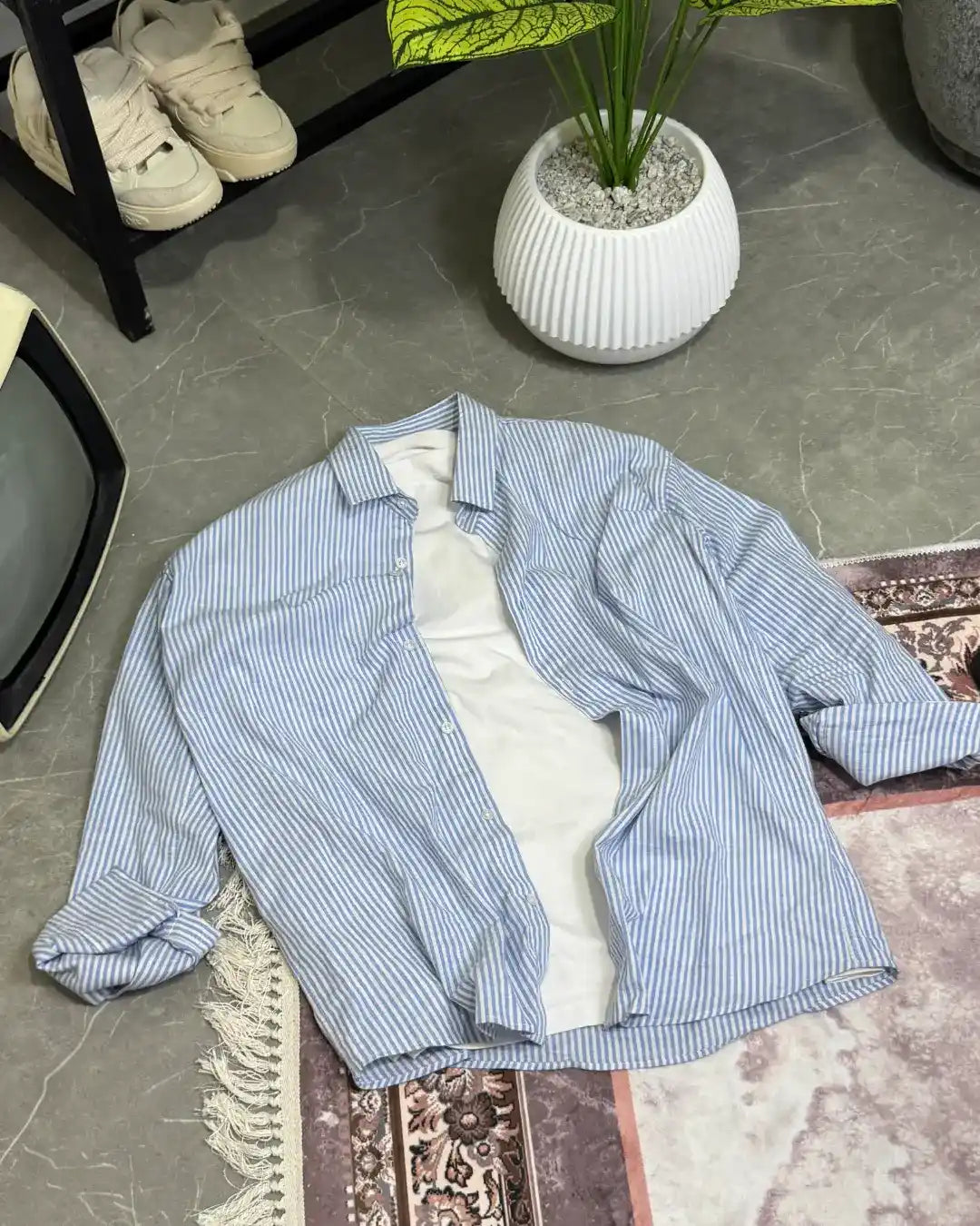 Chemise a rayures