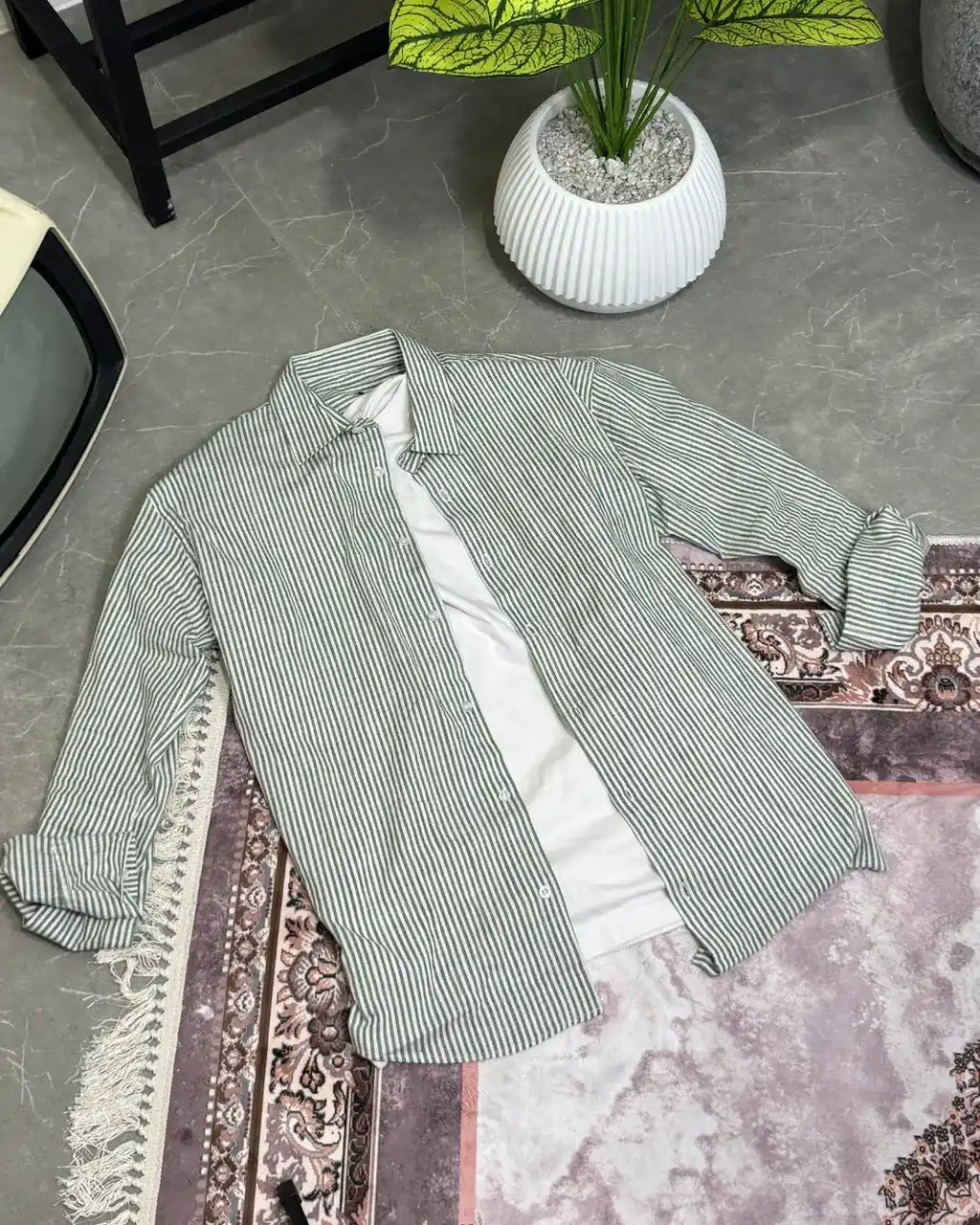 Chemise a rayures