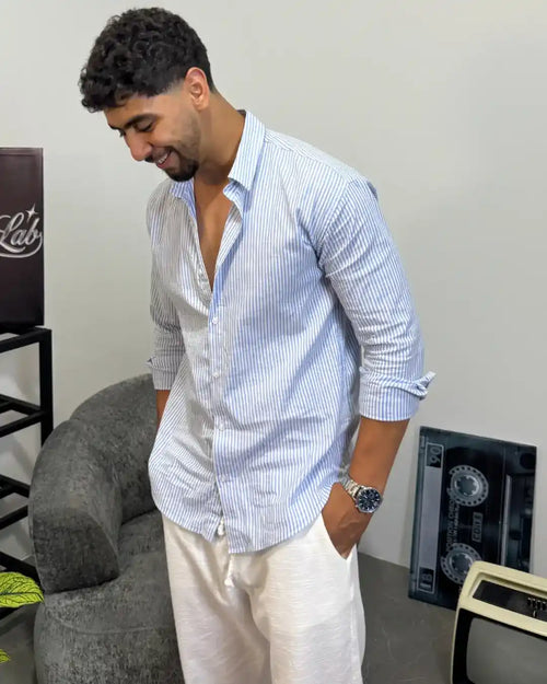 Chemise a rayures